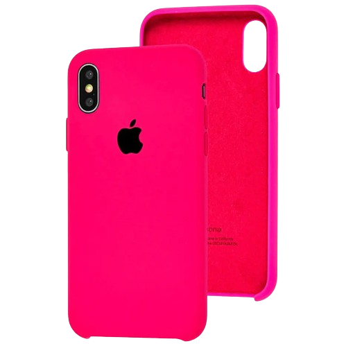 Apple silicone Case HC Iphone XS Max Hot Pink